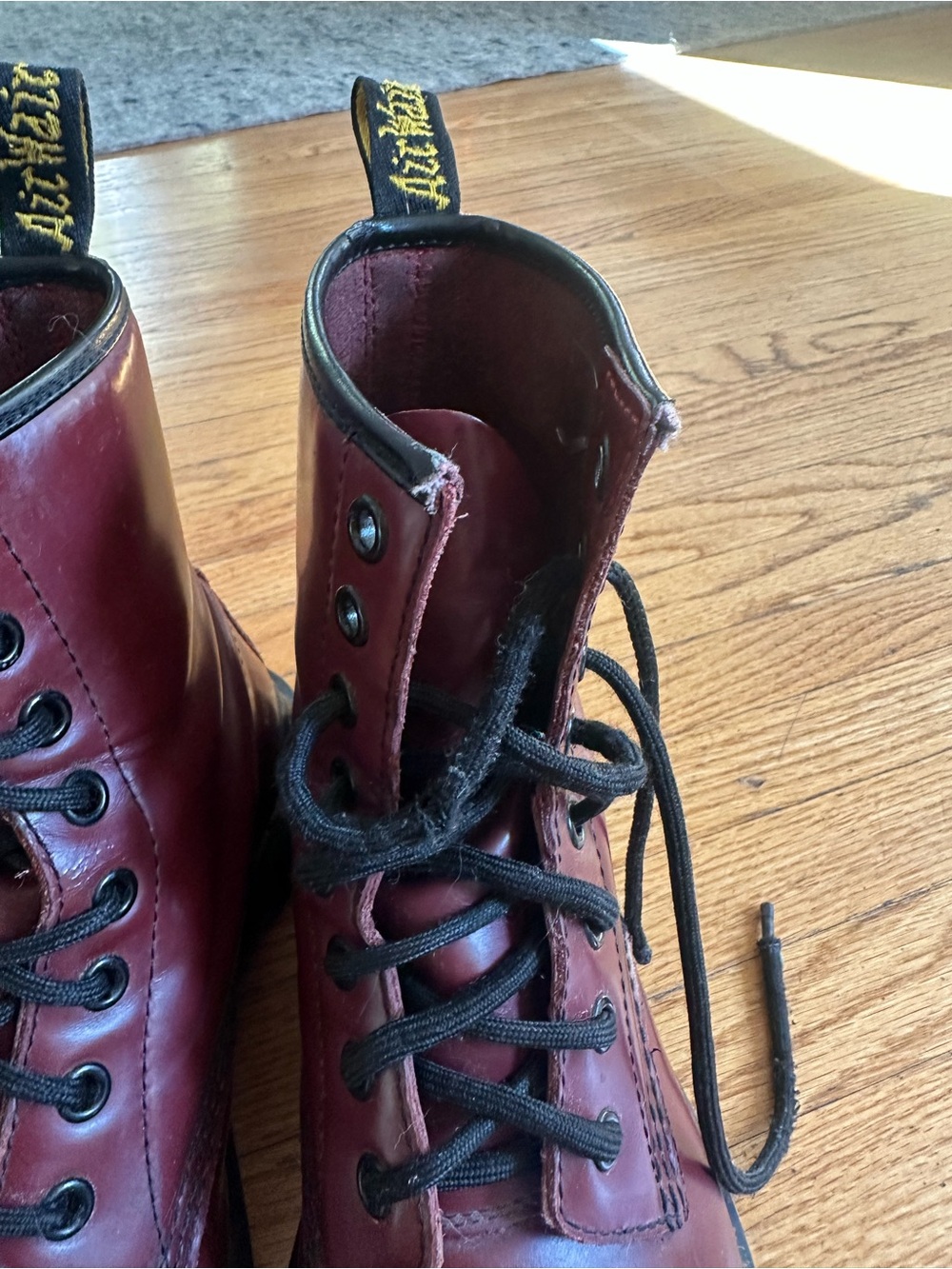 Dr. Martens Cherry Red 1460 boot UK 5 / US Men 6 / US Women 7 - Picture 6 of 10